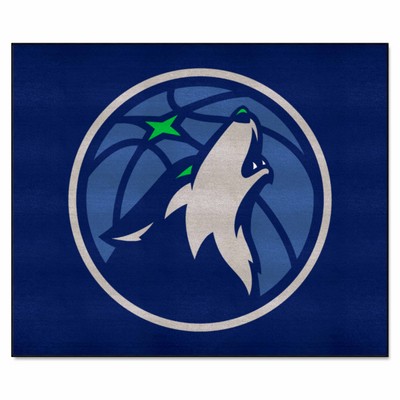 Fan Mats  LLC Minnesota Timberwolves Tailgater Mat Navy