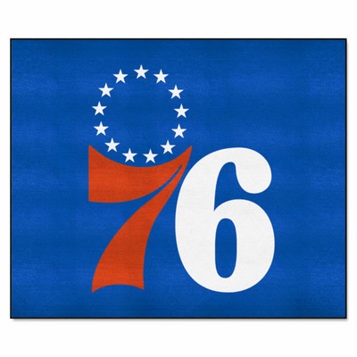 Fan Mats  LLC Philadelphia 76ers Tailgater Mat Blue