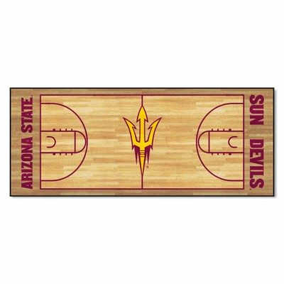 Fan Mats  LLC Arizona State Sun Devils NCAA Basketball Runner Maroon