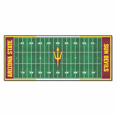 Fan Mats  LLC Arizona State Sun Devils Football Field Runner Green