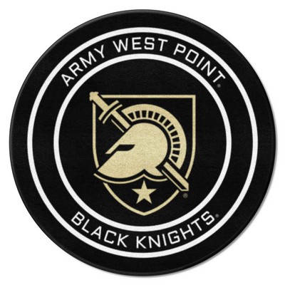 Fan Mats  LLC Army West Point Black Knights Puck Mat Black