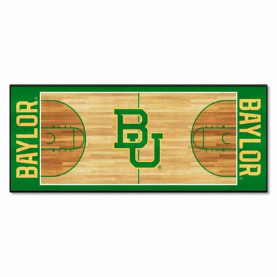 Fan Mats  LLC Baylor Bears NCAA Basketball Runner Black