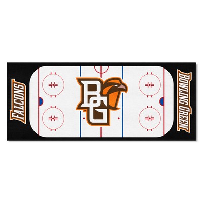 Fan Mats  LLC Bowling Green Falcons Rink Runner Brown