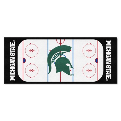 Fan Mats  LLC Michigan State Spartans Rink Runner Green