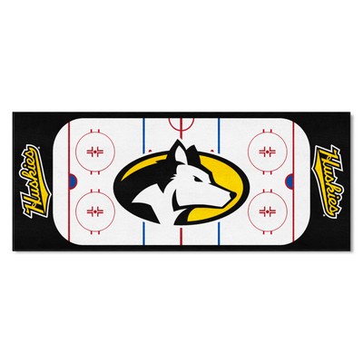 Fan Mats  LLC Michigan Tech Huskies Rink Runner Black