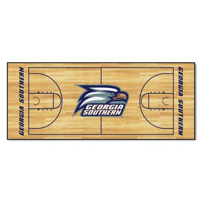 Fan Mats  LLC Georgia Southern Eagles NCAA Basketball Runner Blue