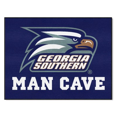 Fan Mats  LLC Georgia Southern Eagles All-Star Mat Man Cave Blue