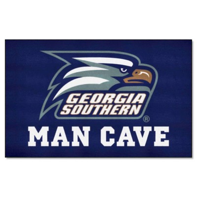 Fan Mats  LLC Georgia Southern Eagles Ulti-Mat Man Cave Blue