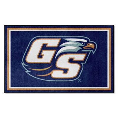 Fan Mats  LLC Georgia Southern Eagles 4x6 Rug Blue