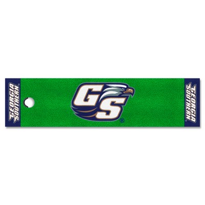 Fan Mats  LLC Georgia Southern Eagles Putting Green Mat Green