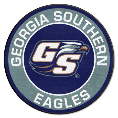 Fan Mats  LLC Georgia Southern Eagles Roundel Mat Blue