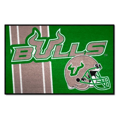 Fan Mats  LLC South Florida Bulls Starter Mat Uniform Green