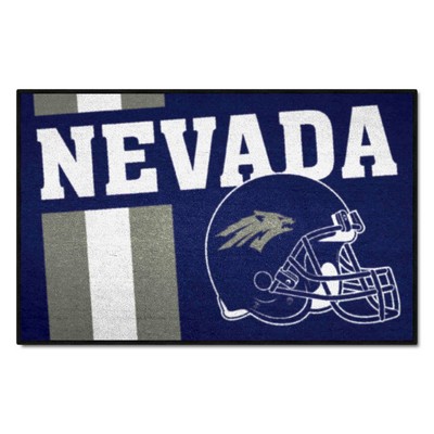 Fan Mats  LLC Nevada Wolfpack Starter Mat Uniform Navy