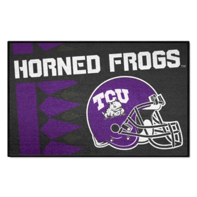 Fan Mats  LLC TCU Horned Frogs Starter Mat Purple