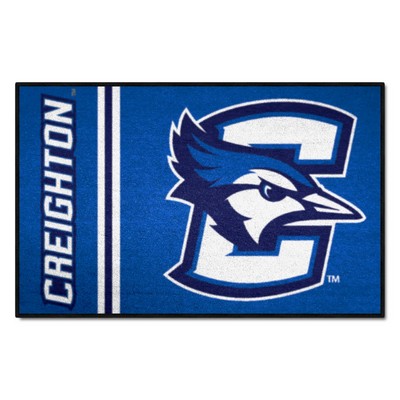 Fan Mats  LLC Creighton Bluejays Starter Mat Uniform Blue