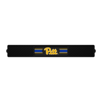 Fan Mats  LLC Pitt Panthers Drink Mat Black