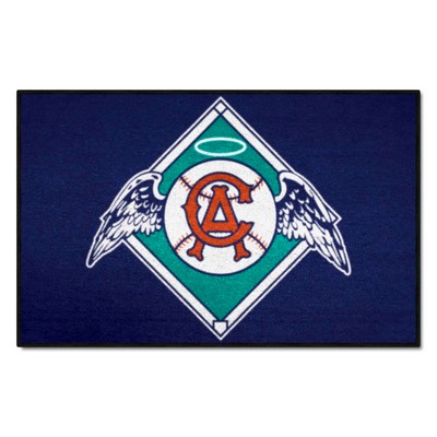 Fan Mats  LLC Anaheim Angels Starter Mat Retro Navy