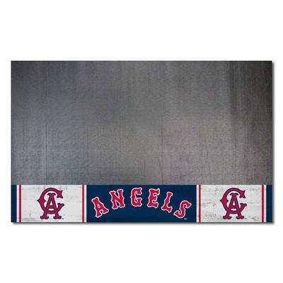 Fan Mats  LLC Anaheim Angels Grill Mat Retro Navy