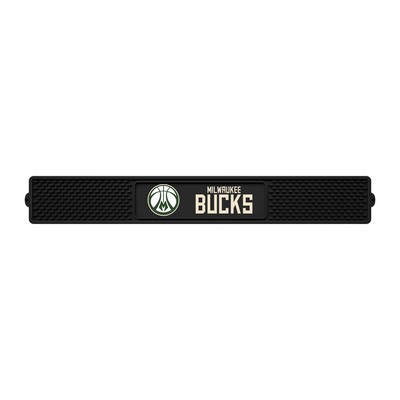 Fan Mats  LLC Milwaukee Bucks Drink Mat Black