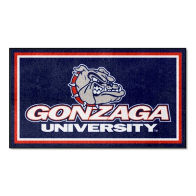 Fan Mats  LLC Gonzaga Bulldogs 3x5 Rug Blue