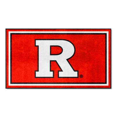 Fan Mats  LLC Rutgers Scarlett Knights 3x5 Rug Red