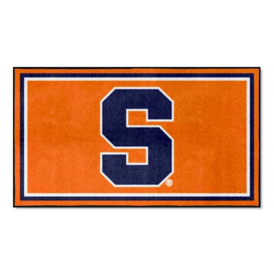 Fan Mats  LLC Syracuse Orange 3x5 Rug Orange