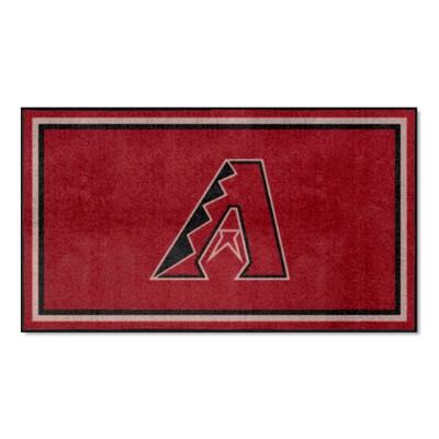 Fan Mats  LLC Arizona Diamondbacks 3x5 Rug Black