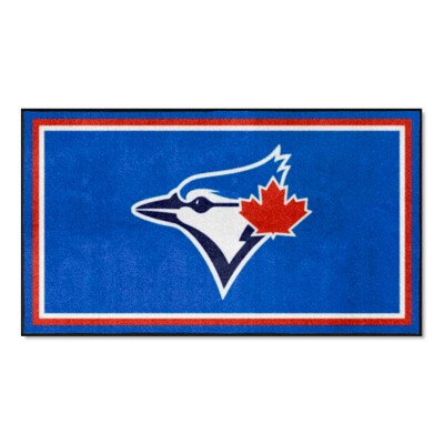 Fan Mats  LLC Toronto Blue Jays 3x5 Rug Blue