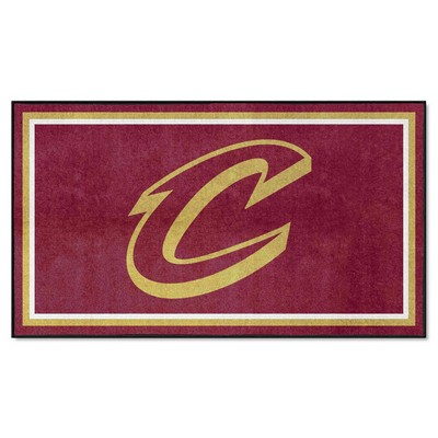 Fan Mats  LLC Cleveland Cavaliers 3x5 Rug Wine