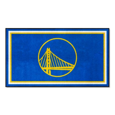 Fan Mats  LLC Golden State Warriors 3x5 Rug Royal