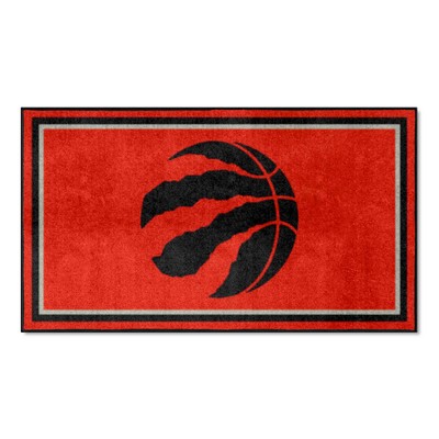 Fan Mats  LLC Toronto Raptors 3x5 Rug Red