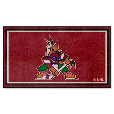 Fan Mats  LLC Arizona Coyotes 3x5 Rug Red