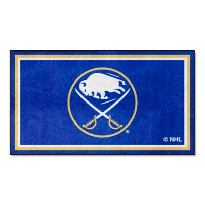 Fan Mats  LLC Buffalo Sabres 3x5 Rug Blue