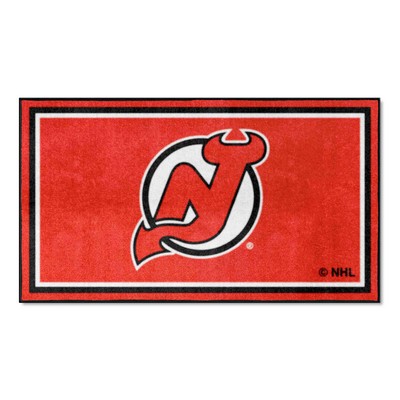 Fan Mats  LLC New Jersey Devils 3x5 Rug Black