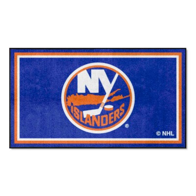 Fan Mats  LLC New York Islanders 3x5 Rug Blue