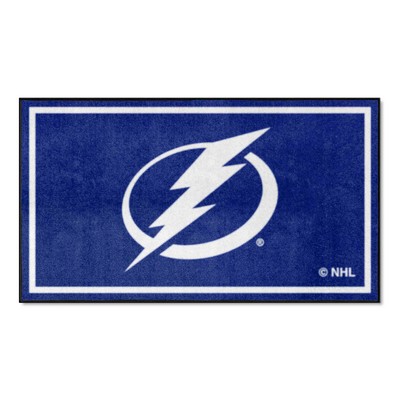 Fan Mats  LLC Tampa Bay Lightning 3x5 Rug Royal