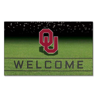 Fan Mats  LLC Oklahoma Sooners Crumb Rubber Door Mat Crimson