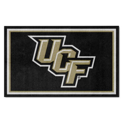 Fan Mats  LLC Central Florida Knights 4x6 Rug Black