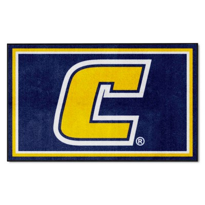 Fan Mats  LLC Chattanooga Mocs 4x6 Rug Blue