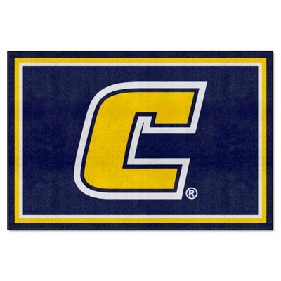 Fan Mats  LLC Chattanooga Mocs 5x8 Rug Blue