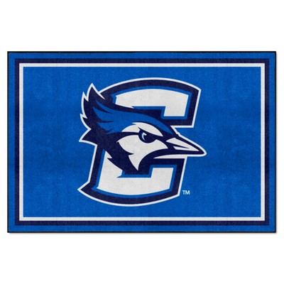 Fan Mats  LLC Creighton Bluejays 5x8 Rug Blue