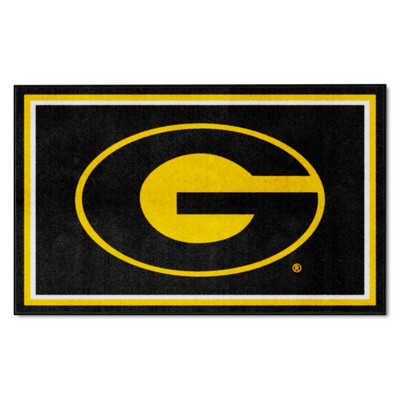 Fan Mats  LLC Grambling State Tigers 4x6 Rug Black