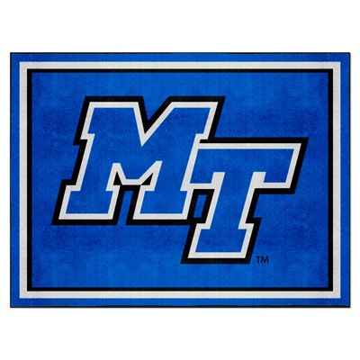 Fan Mats  LLC Middle Tennessee Blue Raiders 8x10 Rug Blue