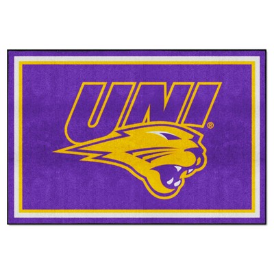 Fan Mats  LLC Northern Iowa Panthers 5x8 Rug Purple