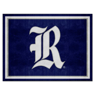 Fan Mats  LLC Rice Owls 8x10 Rug Blue