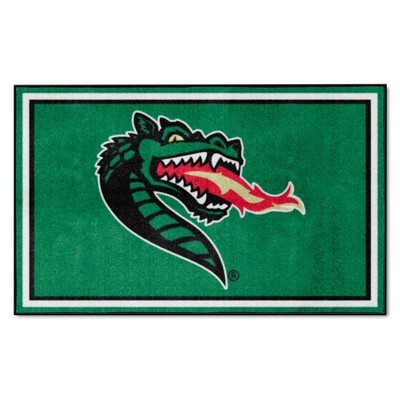 Fan Mats  LLC UAB Blazers 4x6 Rug Green