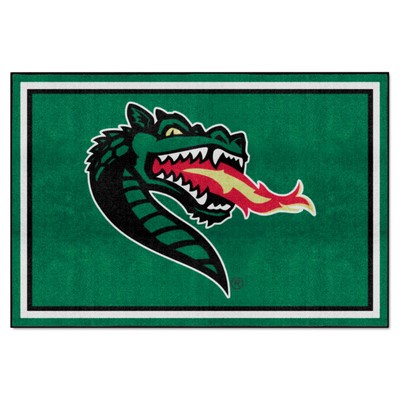 Fan Mats  LLC UAB Blazers 5x8 Rug Green