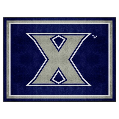 Fan Mats  LLC Xavier Musketeers 8x10 Rug Navy