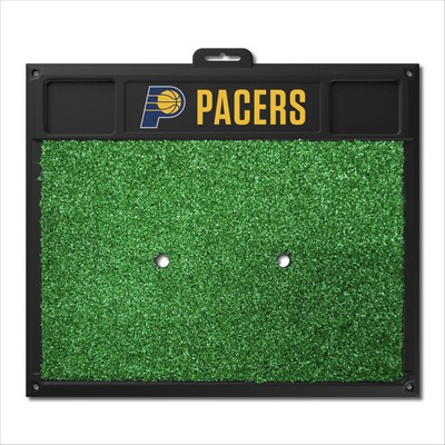 Fan Mats  LLC Indiana Pacers Golf Hitting Mat Blue