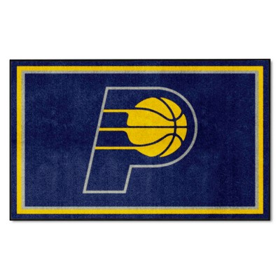 Fan Mats  LLC Indiana Pacers 4x6 Rug Blue